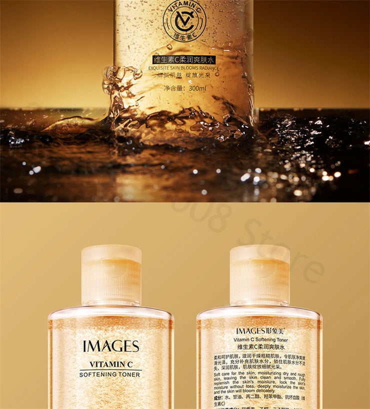 Vitamin C Toner Hydrating Moisturizing Refreshing Shrinking Pores VC Face Tonic Whitening Brighten Facial Makeup Water Skin Care