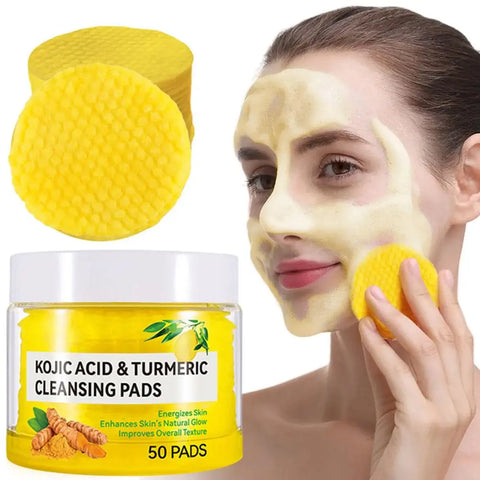 Turmeric Lemon Soap/cleansing pad/Face Cream/Serum Turmeric Series Skincare Product Brighten Skin Tone For All Skin Type Nourish