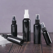 1Pcs Perfume Cosmetic Face Hydration Refillable Spray Bottle 20/30/50/60/100ml Travel Accessories Small Watering Can Black Empty