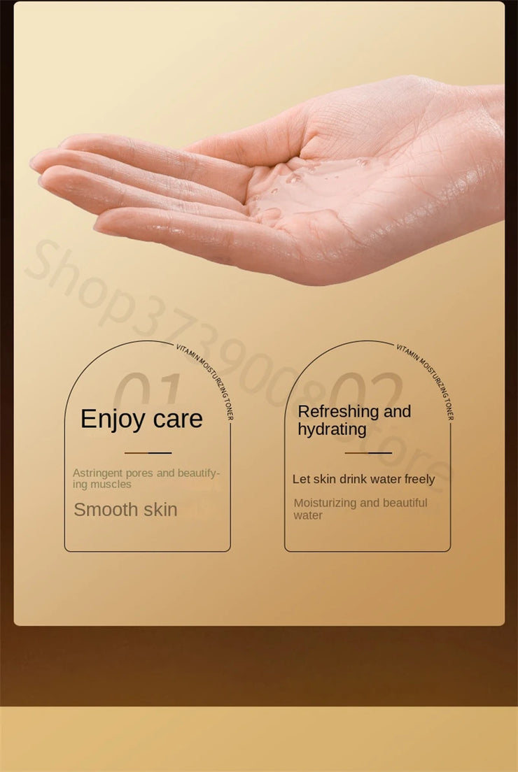 Vitamin C Toner Hydrating Moisturizing Refreshing Shrinking Pores VC Face Tonic Whitening Brighten Facial Makeup Water Skin Care