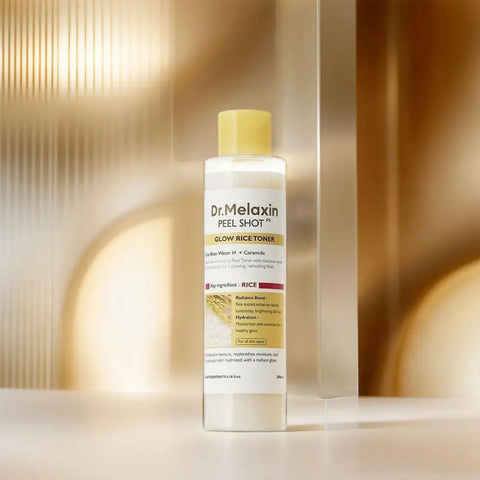 White Rice Toner Deep Moisturizing Soothing the Skin Cleanses Skin Nourishes Hydrates Relieve Dry White Rice Astringent Water