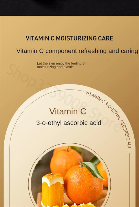 Vitamin C Toner Hydrating Moisturizing Refreshing Shrinking Pores VC Face Tonic Whitening Brighten Facial Makeup Water Skin Care
