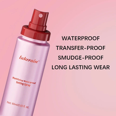 Mattifying Setting Spray Waterproof Makeup Long Lasting Oil Control Moisturizing Non-Sticky Spray Fixer Spray For All Skinprimer
