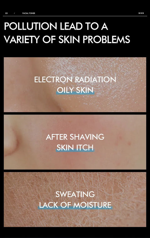 LAIKOU Men Moisturizer Toner Hydrating Improving Dry Oil Control Face Care Refreshing Rejuvenate Korean Skin Care Product 100ml