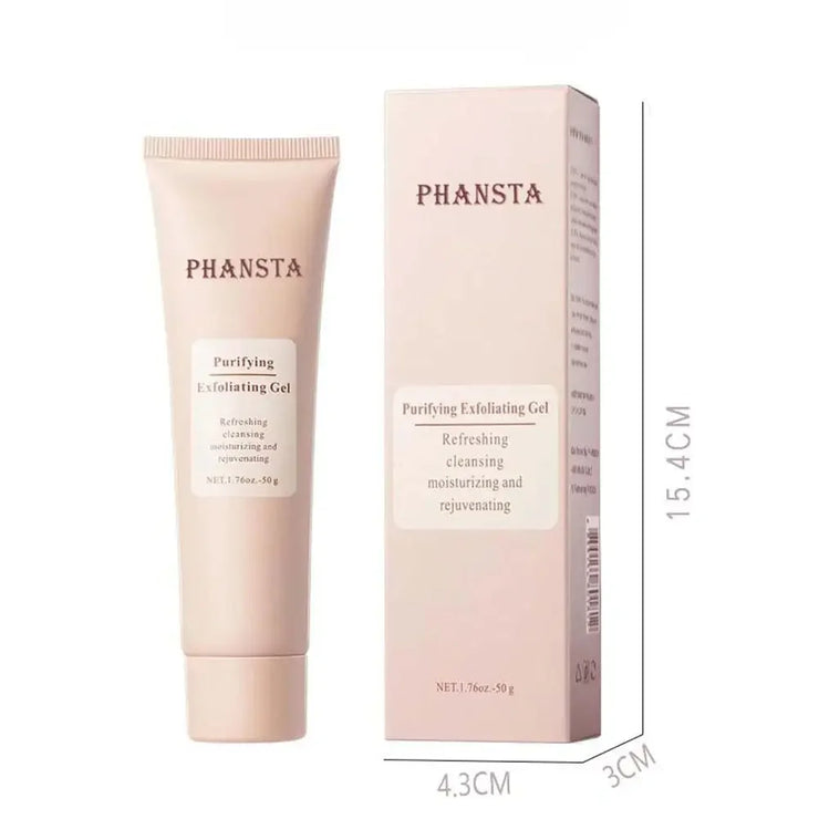 Face Exfoliating Gel Deep Cleansing Pores,Remove Dead Skin Purify Gentle Exfoliate Oil Control Moisturizing Face Scrub Skin Care