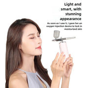 High-Pressure Oxygen Moisturizer, Handheld Spray Device, USB-C Rechargeable Facial Hydration Spray , Portable Skincare Device