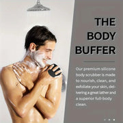 Gentleman's Exfoliator - Ergonomic Non-Slip Handle, Soft Silicone Body Scrubber for Gentle Exfoliation, Easy to Clean & Rinse