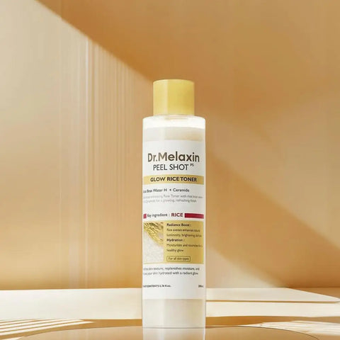 White Rice Toner Deep Moisturizing Soothing the Skin Cleanses Skin Nourishes Hydrates Relieve Dry White Rice Astringent Water