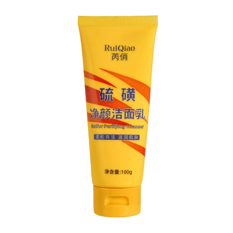 Gentle And Non - Irritating Sulfur Cleanser That Refreshes, Controls Oil, Moisturizes And Nourishes the Skin