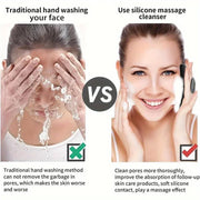 Gentleman's Exfoliator - Ergonomic Non-Slip Handle, Soft Silicone Body Scrubber for Gentle Exfoliation, Easy to Clean & Rinse