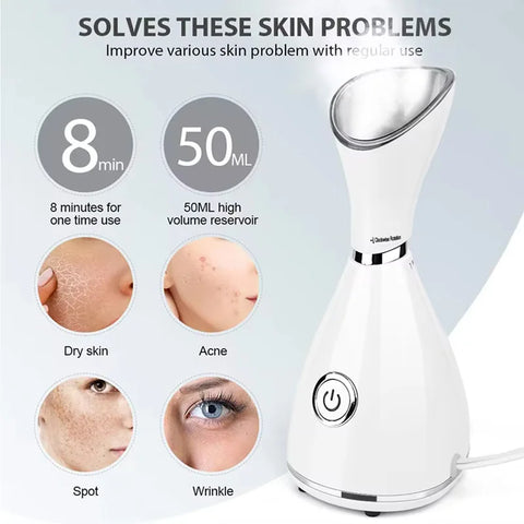 Facial Steamer Skin Care Machine Deeply Cleaning Spa Face Sprayer Cleaner Personal Care & Beauty Appliances