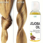 GZE Organic Jojoba Oil, Pure Moisturizing Oil For Face, Hair, Skin & Nails | Natural Cold Pressed Hexane Free Carrier Oil