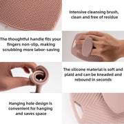 Gentleman's Exfoliator - Ergonomic Non-Slip Handle, Soft Silicone Body Scrubber for Gentle Exfoliation, Easy to Clean & Rinse