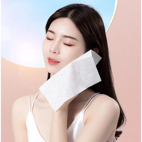 Extra Thick Cleansing Towels - 100% Chemical-Free For Skincare & Makeup Removal | Travel & Home Use