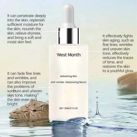 Moisturizing Essence Deeply Nourish Reduce Wrinkles Fade Fine Lines Improve Skin Elasticity Brightening Smooth Hydrating Essence