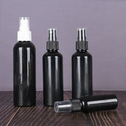 1Pcs Perfume Cosmetic Face Hydration Refillable Spray Bottle 20/30/50/60/100ml Travel Accessories Small Watering Can Black Empty