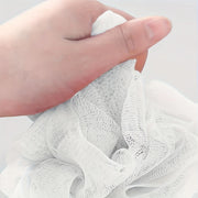Shower Exfoliating Scrub: Soft Texture, Long Handle, Cleans & Massages, Bathroom Essential