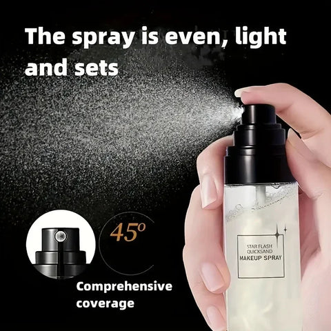 100ml Long-Lasting Makeup Fixing Spray Waterproof Sweatproof Oil-Control Hydrating Setting Mist for Perfect Cosmetics Finish