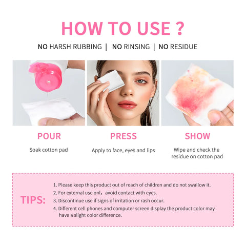 All in One Cleansing Water Deep Makeup Remove Sensitive Soothes Vegetarian Non-stimulating Cleaning Hydrate Cleansing Products