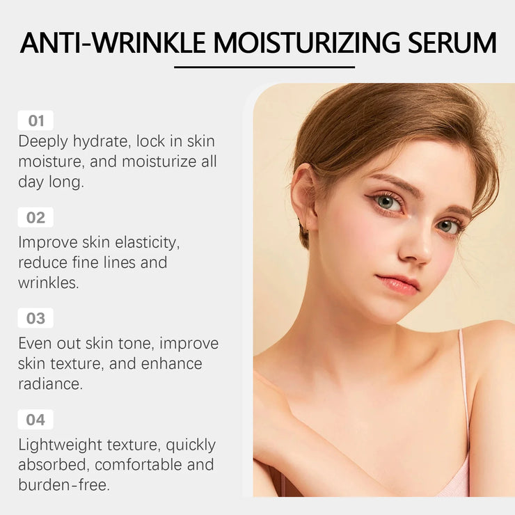 Moisturizing Essence Deeply Nourish Reduce Wrinkles Fade Fine Lines Improve Skin Elasticity Brightening Smooth Hydrating Essence