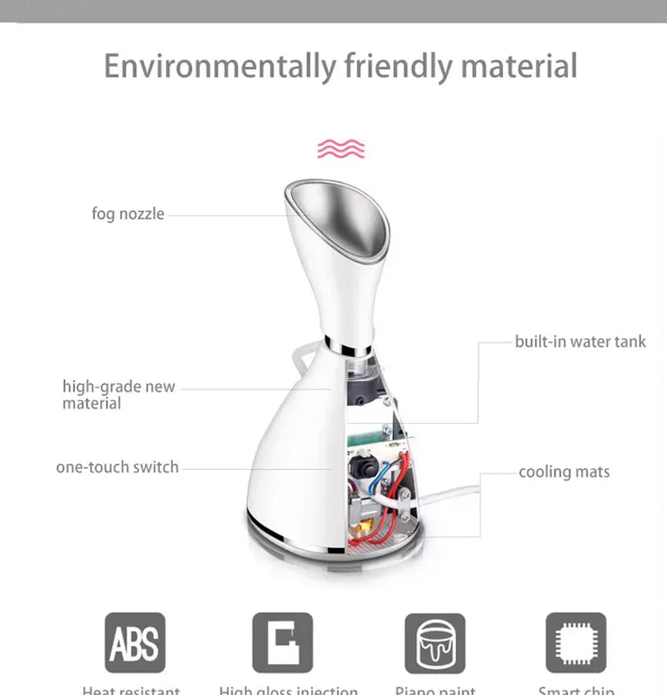 Facial Steamer Skin Care Machine Deeply Cleaning Spa Face Sprayer Cleaner Personal Care & Beauty Appliances