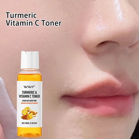Turmeric Vitamin C Toner-Turmeric Antioxidant Refreshing & Moisturizing,Brightens & Softens Face Care Toner for All Skin Types