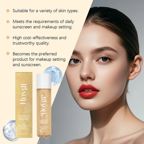 Hydrating Facial Mist Hyaluronic Acid Lightweight Moisturizing Spray Sensitive Skin Fast Absorbing Non Greasy Refreshing Boost