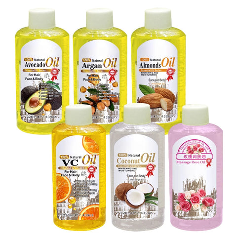 220ml Coconut Oil Massage Moisturizing Repair Skin Care Facial Body SPA Body Oil massage oil essential oils organic face oil