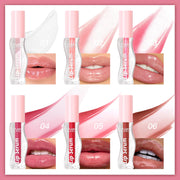 USHAS,Moisturizing lip gloss, hydrating and moisturizing, lip care, increase lip gloss, waterproof and non-stick cup