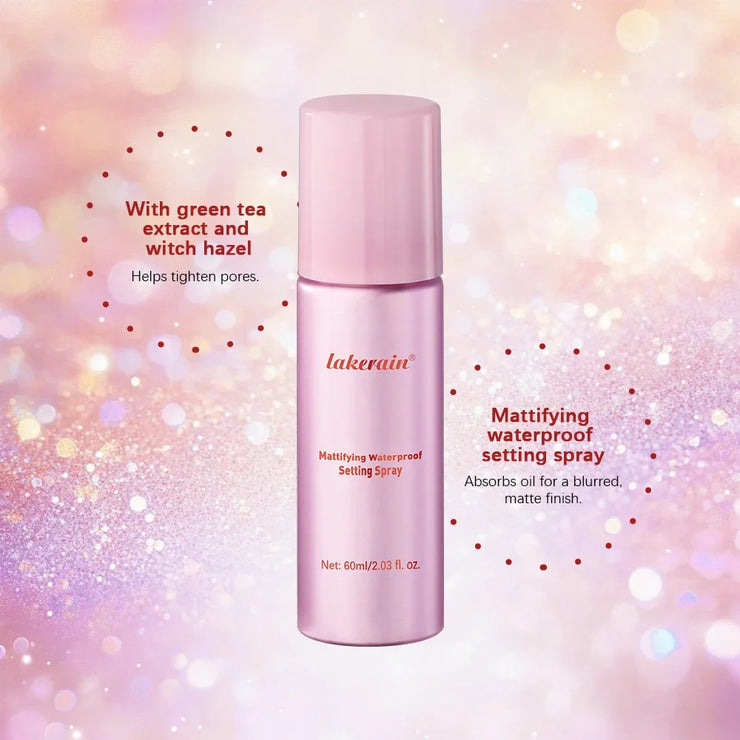Mattifying Setting Spray Waterproof Makeup Long Lasting Oil Control Moisturizing Non-Sticky Spray Fixer Spray For All Skinprimer