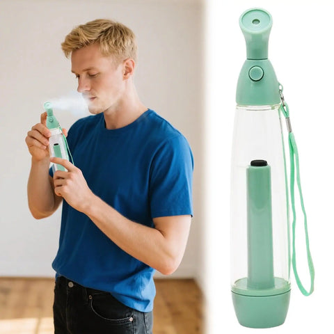 Facial Mister Handheld Hydrating Humidifier Eye Sprayer Manual Steamer Hydrating Skin Care Tools Portable Humidifier for Home