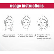 Moisturizing cream nourishes the skin, effectively improves skin tone, hydrates and moisturizes