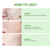 Purifying Exfoliating Gel Gentle Exfoliating Moisturizing Deep Cleaning Scrub Gel Smoothing Nourishing Skin Summer