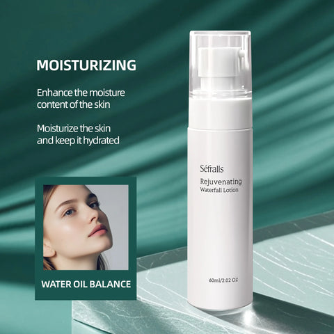 Séfralls Skin Revitalizing Waterfall Cream 60ml – Deep Hydration for Soft, Glowing Skin, Mild & Non-Irritating Moisturizing