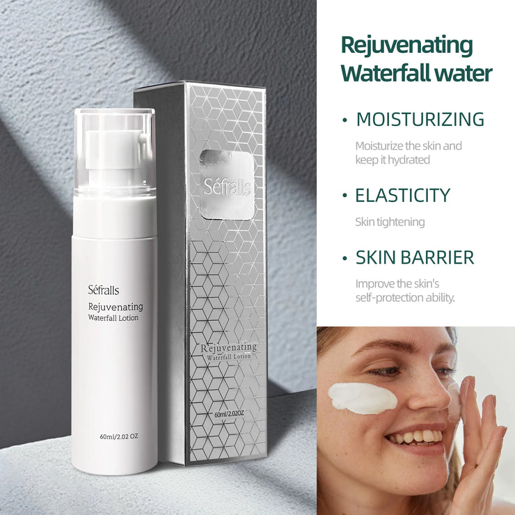 Séfralls Skin Revitalizing Waterfall Cream 60ml – Deep Hydration for Soft, Glowing Skin, Mild & Non-Irritating Moisturizing