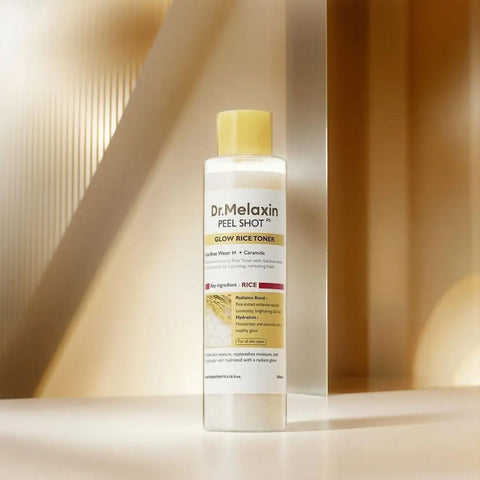 White Rice Toner Deep Moisturizing Soothing the Skin Cleanses Skin Nourishes Hydrates Relieve Dry White Rice Astringent Water