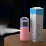 Portable Facial Nano Spray Face Moisturizing Hydrating Cool Spray 30ML Mist Sprayer Facial Mister Steamer for Skin Care, Makeup