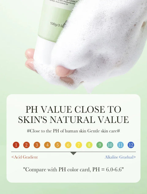 Salicylic Acid Facial Cleanser Face Wash Foam Face Cleanser Moisturizing Facial Cleansing Hydrating Skin Care Products
