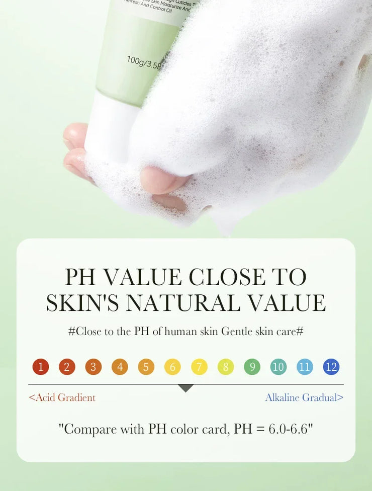 Salicylic Acid Facial Cleanser Face Wash Foam Face Cleanser Moisturizing Facial Cleansing Hydrating Skin Care Products
