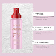 Makeup Setting Spray Waterproof Sweat-Proof Flawless Matte Effect All Day Refreshing Oil Control Non-sticky Makeup Fixing Mist