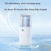 Portable Facial Nano Spray Face Moisturizing Hydrating Cool Spray 30ML Mist Sprayer Facial Mister Steamer for Skin Care, Makeup