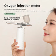 High-Pressure Oxygen Moisturizer, Handheld Spray Device, USB-C Rechargeable Facial Hydration Spray , Portable Skincare Device