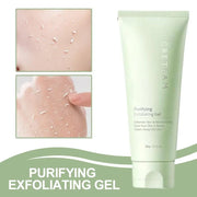 Purifying Exfoliating Gel Gentle Exfoliating Moisturizing Deep Cleaning Scrub Gel Smoothing Nourishing Skin Summer
