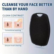 Gentleman's Exfoliator - Ergonomic Non-Slip Handle, Soft Silicone Body Scrubber for Gentle Exfoliation, Easy to Clean & Rinse
