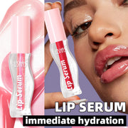 USHAS,Moisturizing lip gloss, hydrating and moisturizing, lip care, increase lip gloss, waterproof and non-stick cup