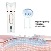 Mist Sprayer Handheld Nano Beauty Instrument Rechargeable Humidifier Nebulizer Portable Hydrating Women Beauty Water Skin Care
