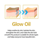 Facial Oil Anti Aging Face Treatment Hydrating Moisturizer Wrinkle Reducer for Dry Skin Rosehip Oil Brightening 30ml Non Greasy