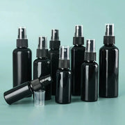 1Pcs Perfume Cosmetic Face Hydration Refillable Spray Bottle 20/30/50/60/100ml Travel Accessories Small Watering Can Black Empty