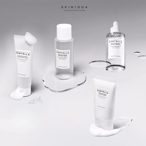 Korean Centella Tone Brightening Toner Facial Calming Moisturizing Serum Cream Gentle Cleanser Skincare Original Products Set