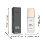 ﻿ Color Changing Foundation  Moisturizer Oil-control Hydrating Color Longwearing Waterproof Travel Coverage make up Base